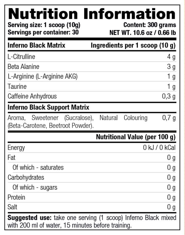 Inferno Black 300g (Stacker2) - Image 2