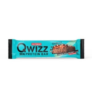 Qwizz Protein Bar | Nutrend | Chocolate & Coconut | 60g | 21g Πρωτεΐνης