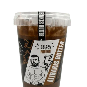 Alibakis Nuts - Φυστικοβούτυρο με Πρωτεΐνη 300g (Χωρίς Ζάχαρη)