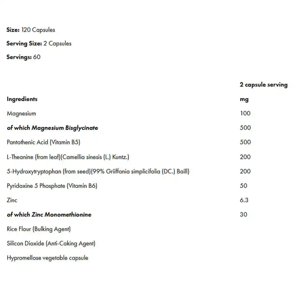 Sleep Stack Supplement Needs 60 caps - Φόρμουλα Βαθιού Ύπνου & Χαλάρωσης - Image 2