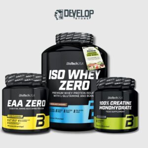 Iso Whey Zero + EAA Zero + Creatine Monohydrate | Πακέτο Δύναμης & Απόδοσης