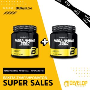 Mega Amino 300 tabs + Mega Amino 300 tabs | BioTechUSA | Πακέτο Αποκατάστασης