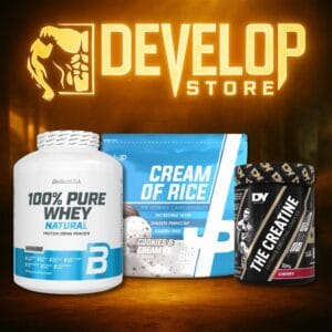 Αύξηση Μυϊκής Μάζας | Πακέτο Όγκου | BioTechUSA 100% Pure Whey 2.27kg + Trained By JP Cream of Rice 2kg + Dorian Yates Creatine 400g