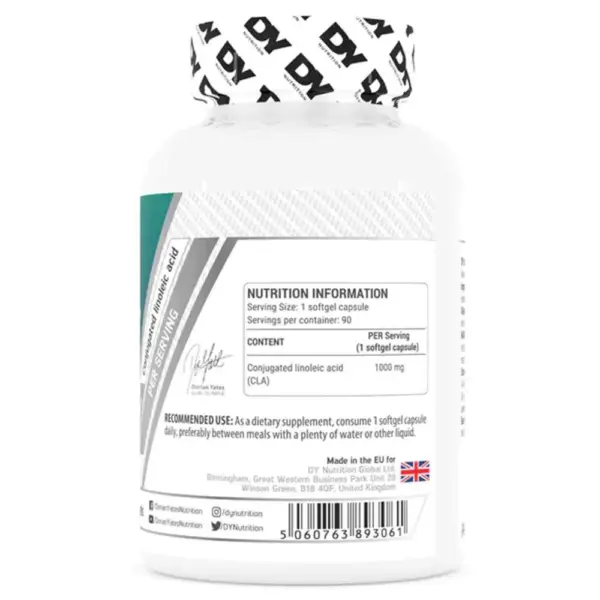 Dorian Yates CLA 1000mg | 90 Softgels | 30 Servings - Image 2