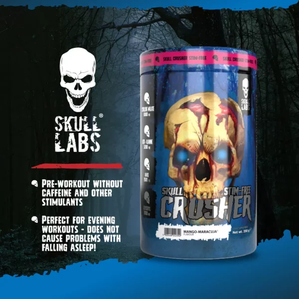 Skull Labs Skull Crusher Stim Free Pre Workout 350gr - Image 2