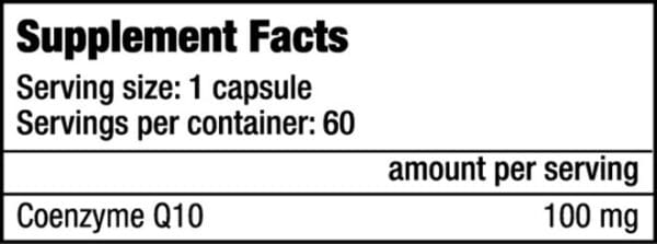 Biotech USA Q10 Coenzyme 100mg 60 κάψουλες - Image 2