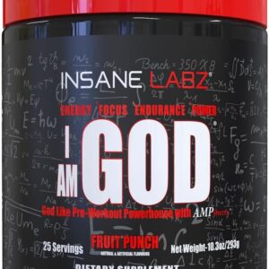 Pre Workout I Am God | Insane Labz | 25 Δόσεις