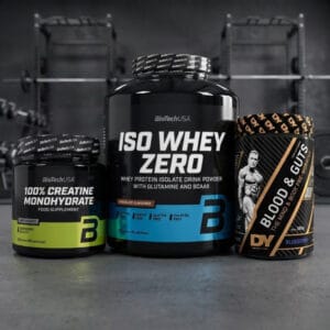 Best Seller Pack – Iso Whey Zero (1816g) + Blood & Guts (380g) + 100% Creatine Monohydrate (300g)