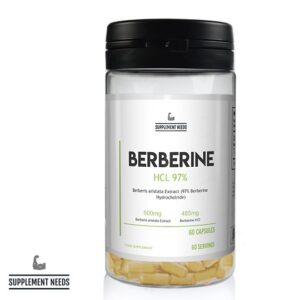 Berberine | Φυτικό Συμπλήρωμα | Supplement Needs | 60 Κάψουλες | 60 Δόσεις