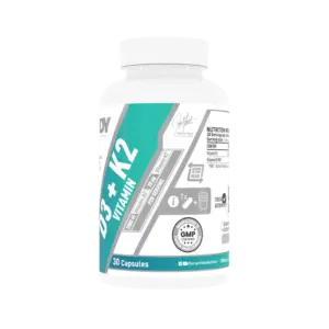 Dorian Yates Vitamin D3 + K2 | 30 Capsules | 30 Servings