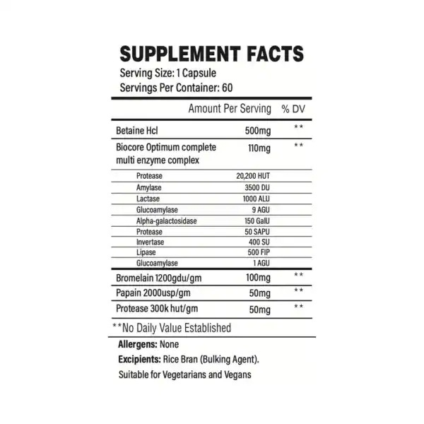 Digest Pharma Pro | Πεπτικά Ένζυμα | Trained By JP | 90 Κάψουλες | 30 Δόσεις - Image 2