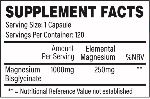Magnesium Biglycinate | Μέταλλα | Trained By JP | 120 Κάψουλες | 120 Δόσεις - Image 2