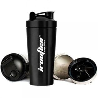 Steel Shaker Inox 750ml | IronFlex | Fitness Shaker - Image 2