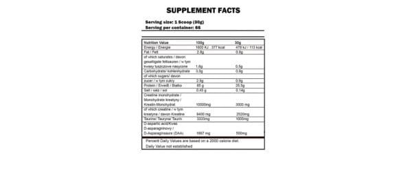 FA NUTRITION Anabolic Iso Whey 2000gr - Image 2