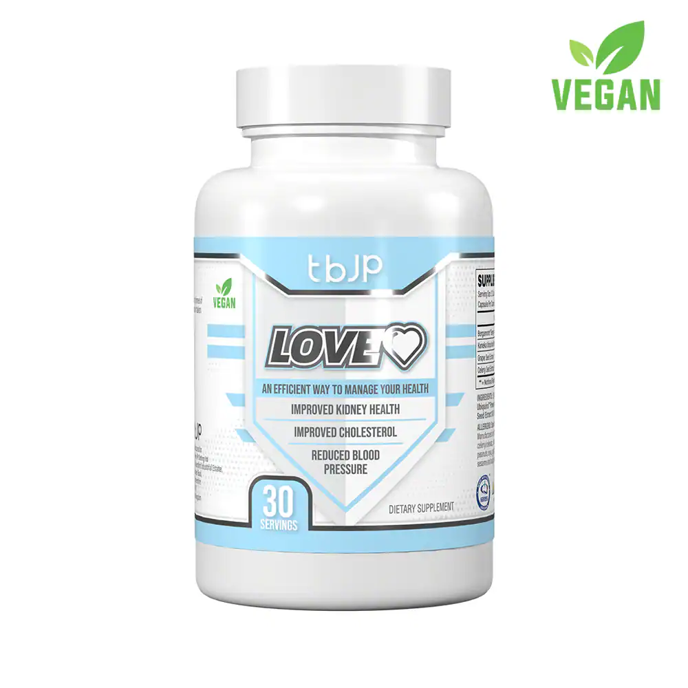 Nutrition Love-Heart TbJP 90 caps - Έλεγχος Χοληστερόλης & Αρτηριακής Πίεσης