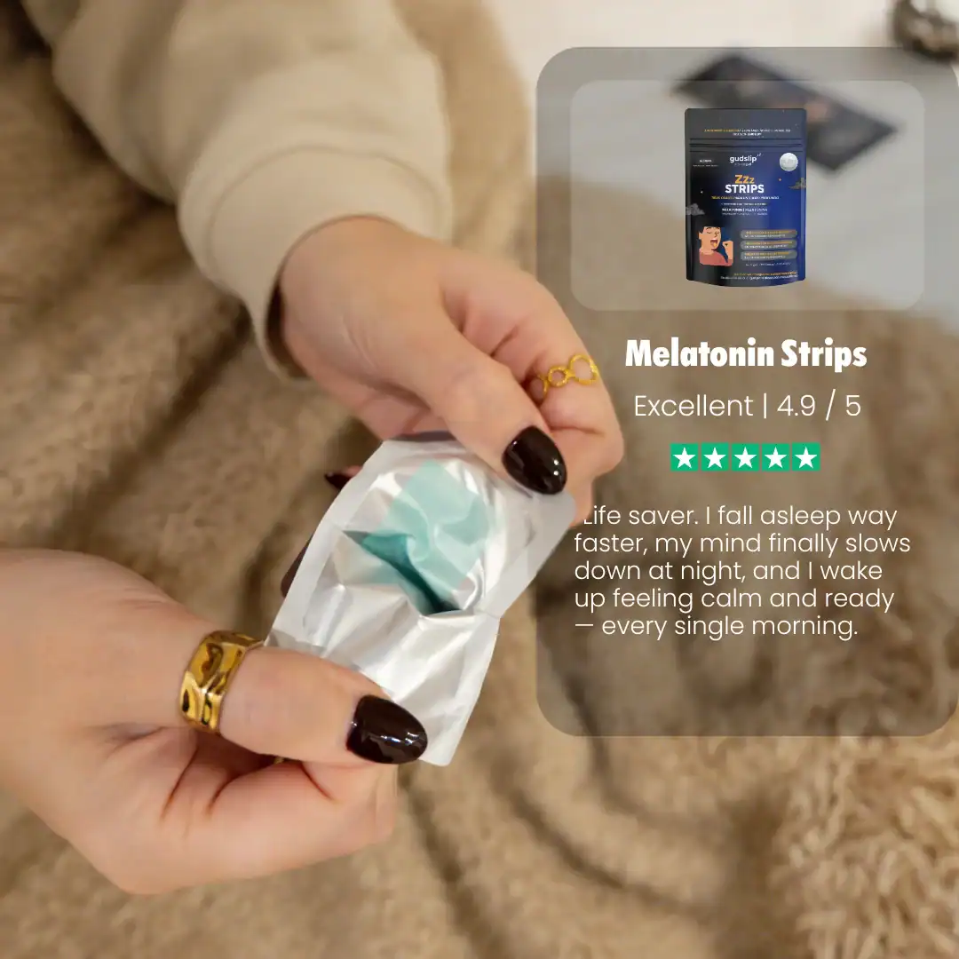Gudslip Zzz Strips | Melatonin Strips για Βαθύ & Ξεκούραστο Ύπνο - Image 2