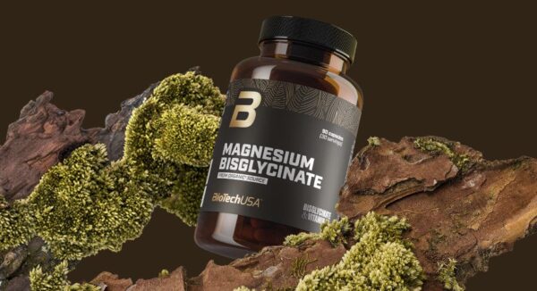 Biotech USA Magnesium Bisglycinate | Χηλικό Μαγνήσιο με Βιταμίνη B6 | 90 Κάψουλες | 30 Δόσεις - Image 3