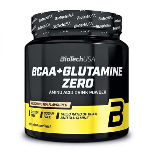 BioTechUSA Glutamine + BCAA | 480g | Αμινοξέα & Γλουταμίνη για Απόδοση & Αποκατάσταση