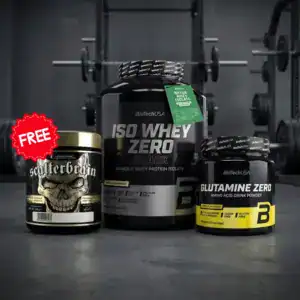 Ultimate Pack – Iso Whey Zero Black (2.27kg) + Glutamine Zero (300g) + ΔΩΡΟ Scatterbrain (270g)