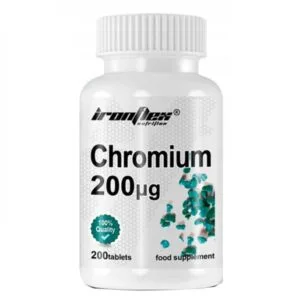 Chromium Picolinate 200μg | IronFlex | Χρώμιο | 200 Tabs