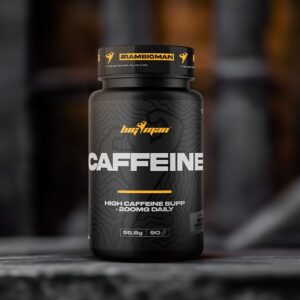 Caffeine | Big Man Nutrition | Καφεΐνη 200mg | 90 Φυτικές Κάψουλες