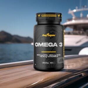 Omega 3 Fish Oil | Big Man Nutrition | Ωμέγα-3 Ιχθυέλαιο με Βιταμίνη Ε | 90 Μαλακές Κάψουλες