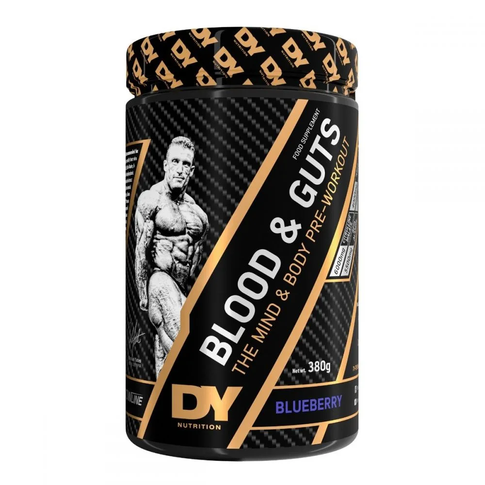 Dorian Yates Blood & Guts 380gr - Pre Workout
