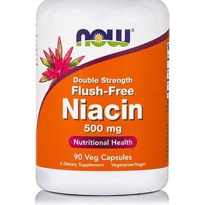 Niacin 500mg NOW Foods - 90 Caps