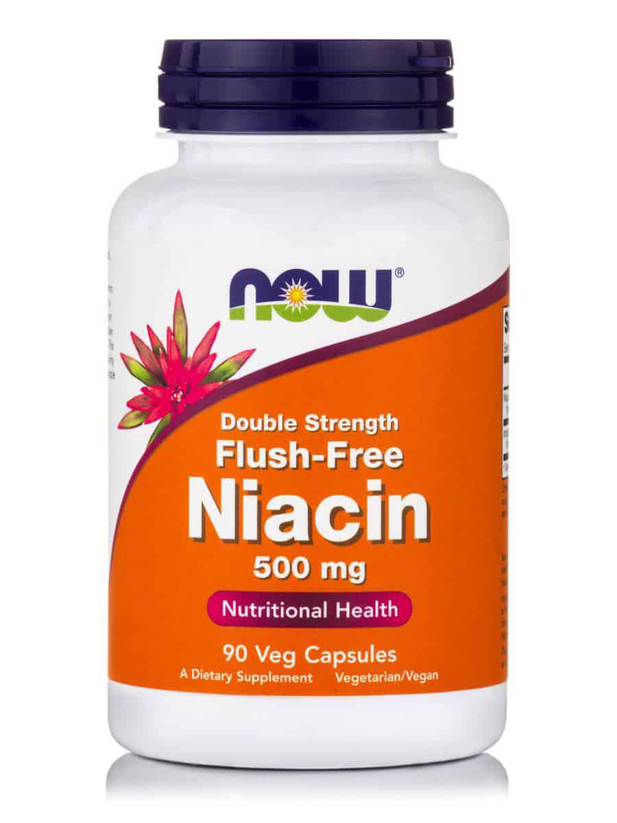 Niacin 500mg NOW Foods – 90 Caps