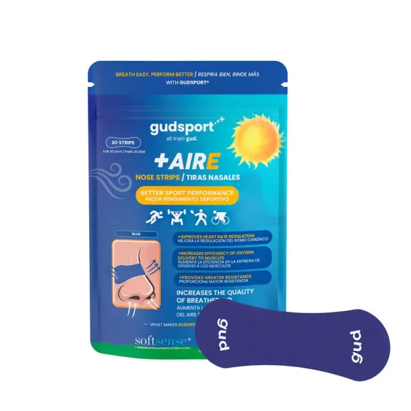 Gudslip Nose Strips +AIRE | Αναπνοή χωρίς περιορισμούς Sleep & Workout | 30 τμχ - Image 3