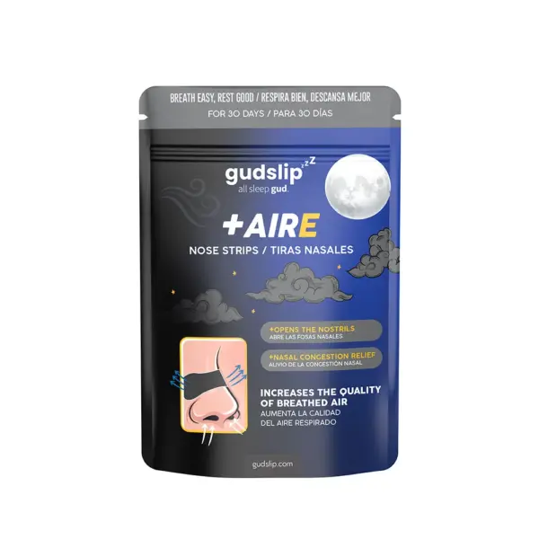 Gudslip Nose Strips +AIRE | Αναπνοή χωρίς περιορισμούς Sleep & Workout | 30 τμχ - Image 4