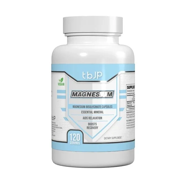 Magnesium Biglycinate | Μέταλλα | Trained By JP | 120 Κάψουλες | 120 Δόσεις