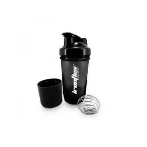 Shaker - IronFlex - 500ml - Premium Black/Transparent