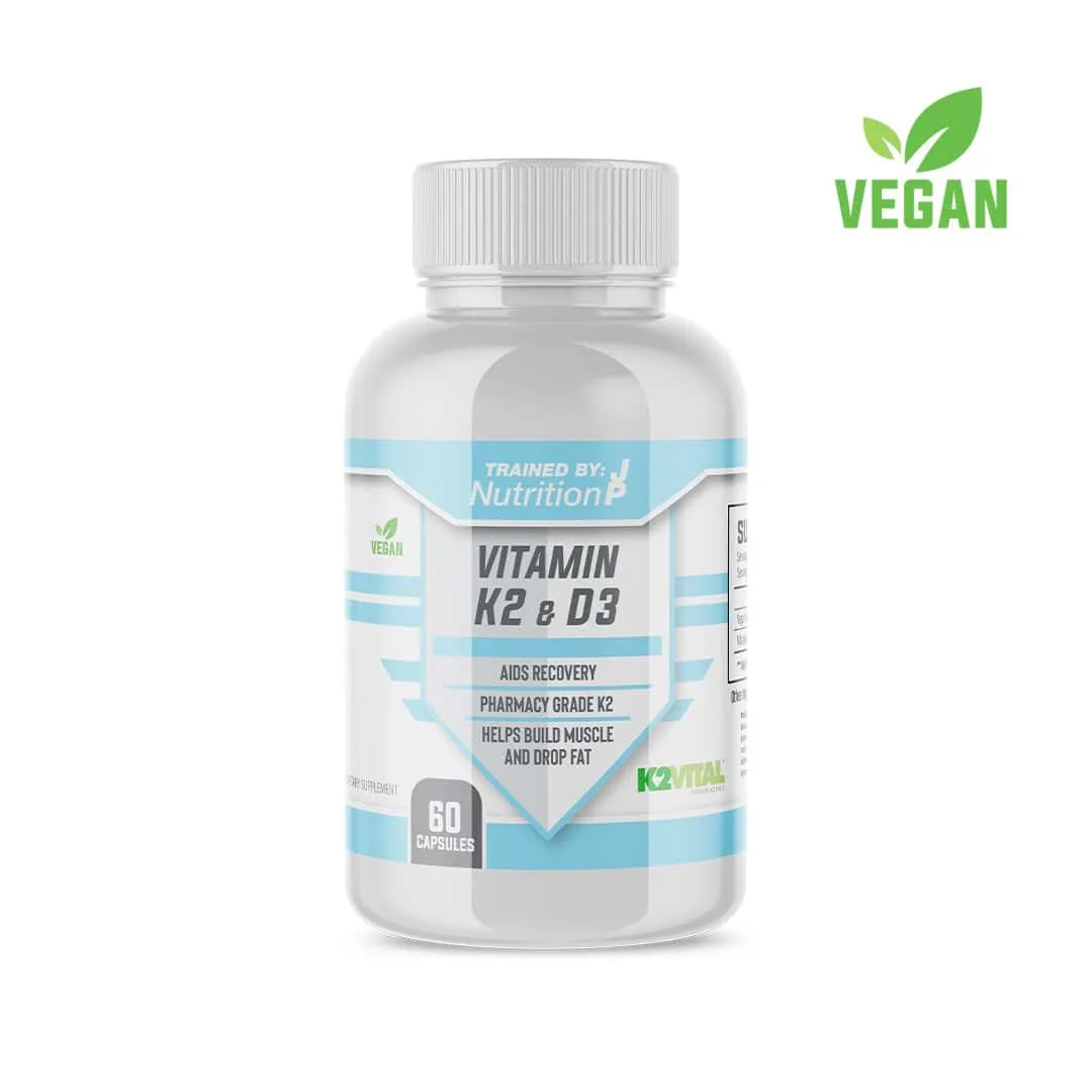 D3 & K2 | Trained by JP Nutrition | Συμπλήρωμα Βιταμινών Υψηλής Ποιότητας | 60 Κάψουλες - Image 3