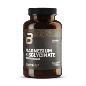 Biotech USA Magnesium Bisglycinate | Χηλικό Μαγνήσιο με Βιταμίνη B6 | 90 Κάψουλες | 30 Δόσεις