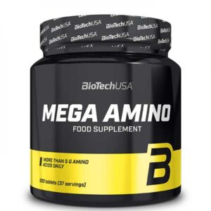 BioTechUSA Mega Amino | 300 ή 500 Ταμπλέτες | 5050mg Αμινοξέα ανά Δόση