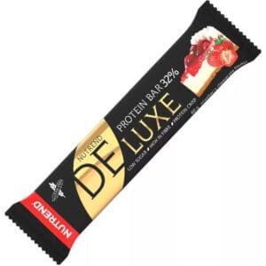 Deluxe Protein Bar | Nutrend | Πρωτεϊνική Μπάρα 32% | 60g | Strawberry Cheesecake