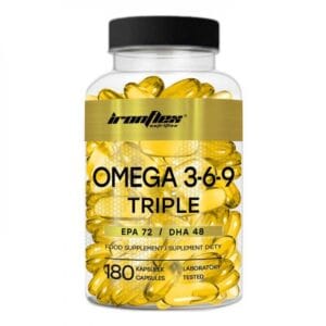 Ironflex Omega 3-6-9 Triple 180 softgels - Πλήρες Σύμπλεγμα Λιπαρών Οξέων