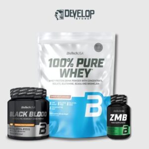 100% PURE WHEY 1KG % BLACK BLOOD & ZMB