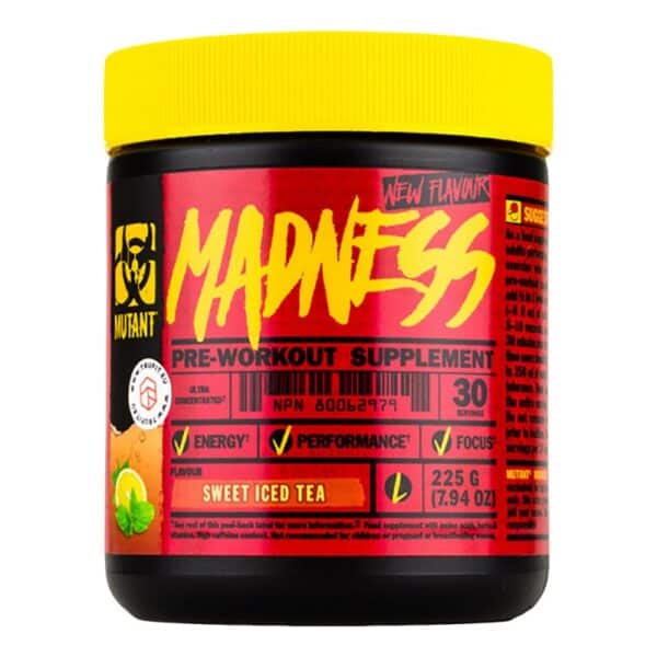 Mutant Madness | Pre-Workout Ενέργειας & Αντοχής | PVL | 225g | ~30 Δόσεις