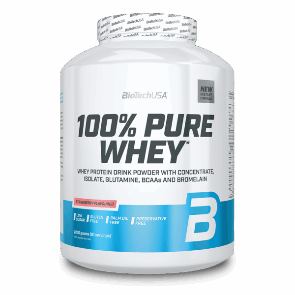 Pure Whey Protein 100% | BioTech USA | 454g / 1000g / 2270g