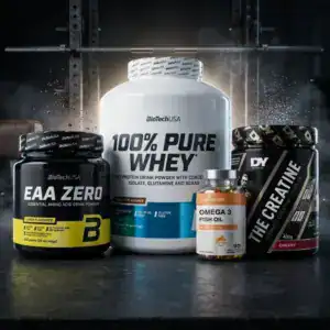 Starter Pack Ultimate - Protein + Creatine + EAA + Ω3