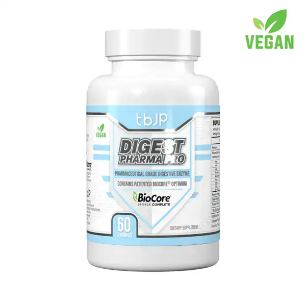 Digest Pharma Pro | Πεπτικά Ένζυμα | Trained By JP | 90 Κάψουλες | 30 Δόσεις