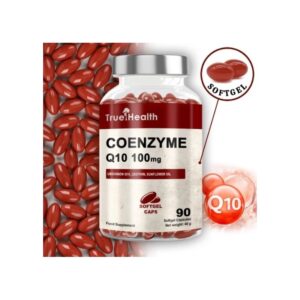 Coenzyme Q10 | Καρδιαγγειακή Υποστήριξη | True Health | 100mg | 100 Softgels