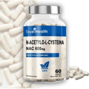 NAC 600mg | Αντιοξειδωτική Προστασία & Αποτοξίνωση | True Health | 60 vcaps | 60 Δόσεις