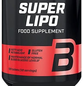Super Lipo Λιποδιαλύτης Χωρίς Καφεΐνη | BioTech USA | 120 tabs