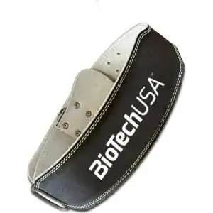 Austin 2 Weightlifting Belt | BioTechUSA | Δερμάτινη Ζώνη Μέσης - Image 2